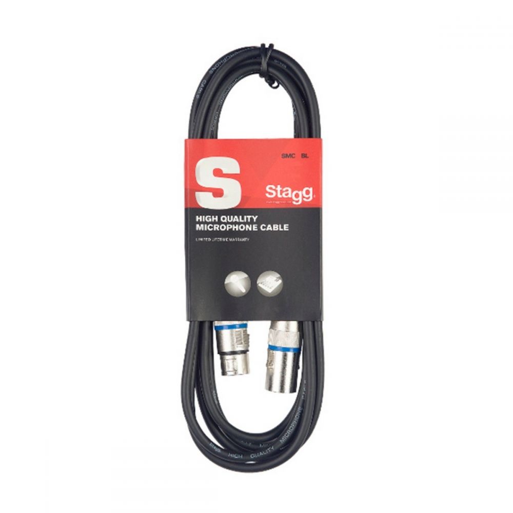 Stagg SMC6 BL - kabel mikrofonowy 6m