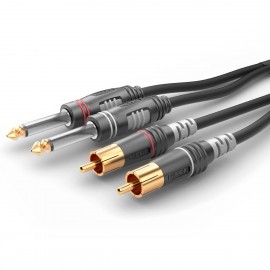 Sommer Cable | 2 x jack / 2 x RCA, HICON - kabel instrumentalny 6m